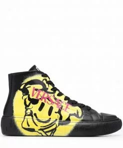Versace Medusa smiley sneakers