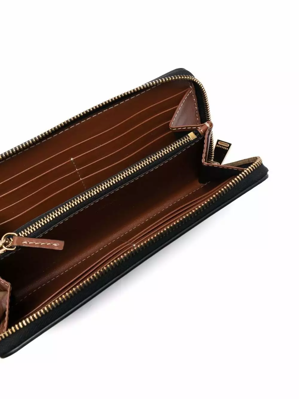 Versace Greca print logo leather wallet 5 Versace Greca-print logo leather wallet