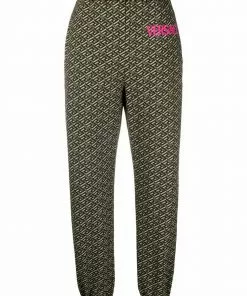 Versace Greca logo-print track pants