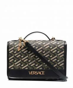 Versace La Greca Signature shoulder bag