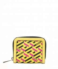 Versace La Greca Signature modular wallet
