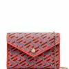 Versace La Greca Signature crossbody pouch