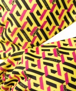 Versace geometric-print bikini bottoms