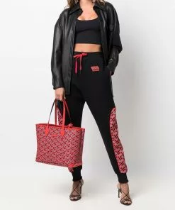 Versace La Greca print track pants