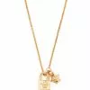 Versace Padlock pendant necklace 2 Versace padlock-pendant necklace