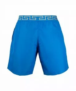 Versace Greca waistband swimming shorts