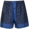 Versace La Greca pattern sleepwear shorts