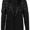 Versace embellished single-breasted blazer