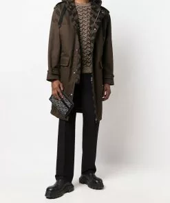 Versace Greca logo-print crew neck jumper