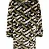 Versace All over logo print coat 1 Versace all-over logo print coat