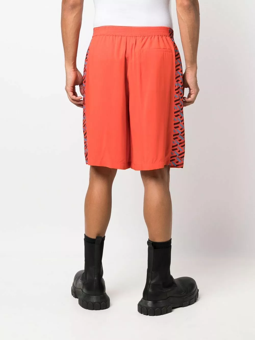 Versace La Greca detail track shorts 6 Versace La Greca detail track shorts