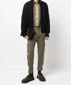 Versace ribbed-knit cardigan