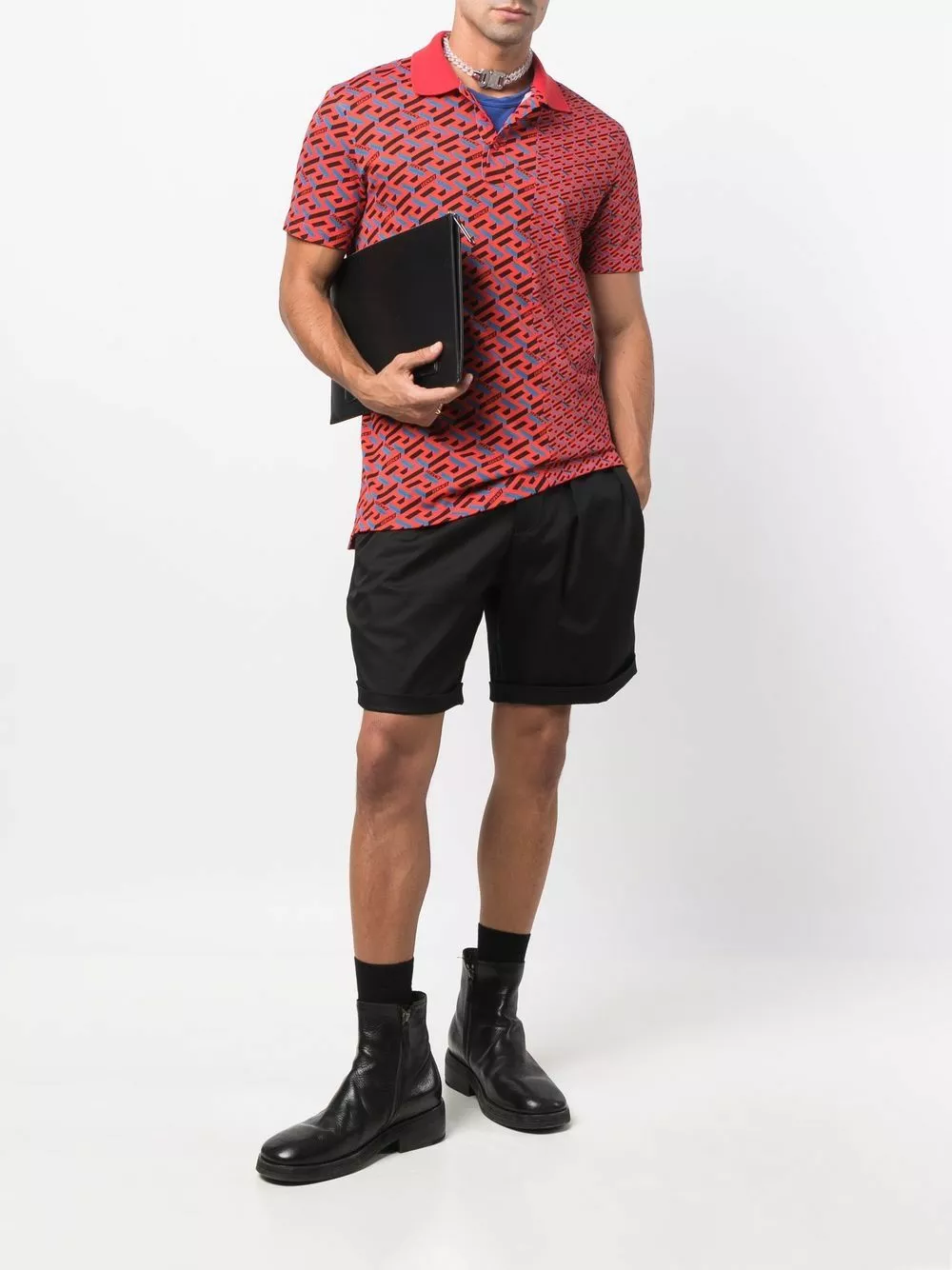 Versace La Greca polo shirt 4 Versace La Greca polo shirt