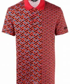 Versace La Greca polo shirt