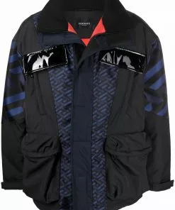 Versace La Greca-panel jacket