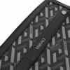 Versace Greca logo-print leather clutch bag