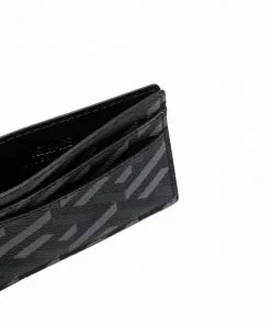 Versace La Greca leather cardholder