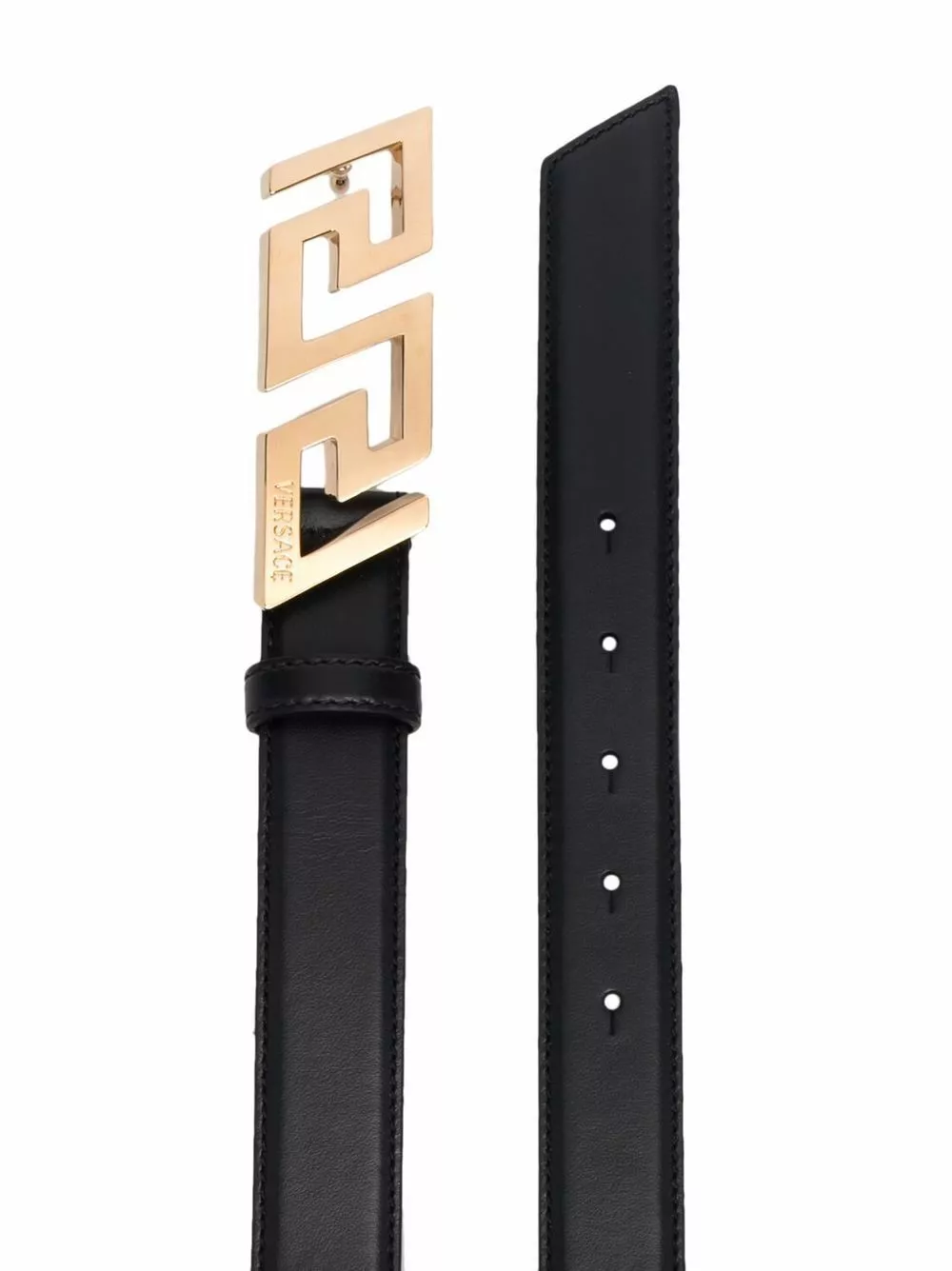 Versace Greca Key engraved buckle belt 4 Versace Greca Key engraved buckle belt