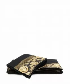 Versace Medusa cotton duvet set