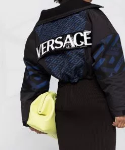 Versace cropped La Greca jacket