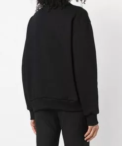 Versace logo-appliqué sweatshirt