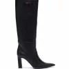 Versace Medusa Head plaque knee boots