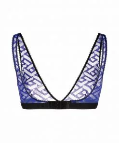 Versace La Greca triangle bra