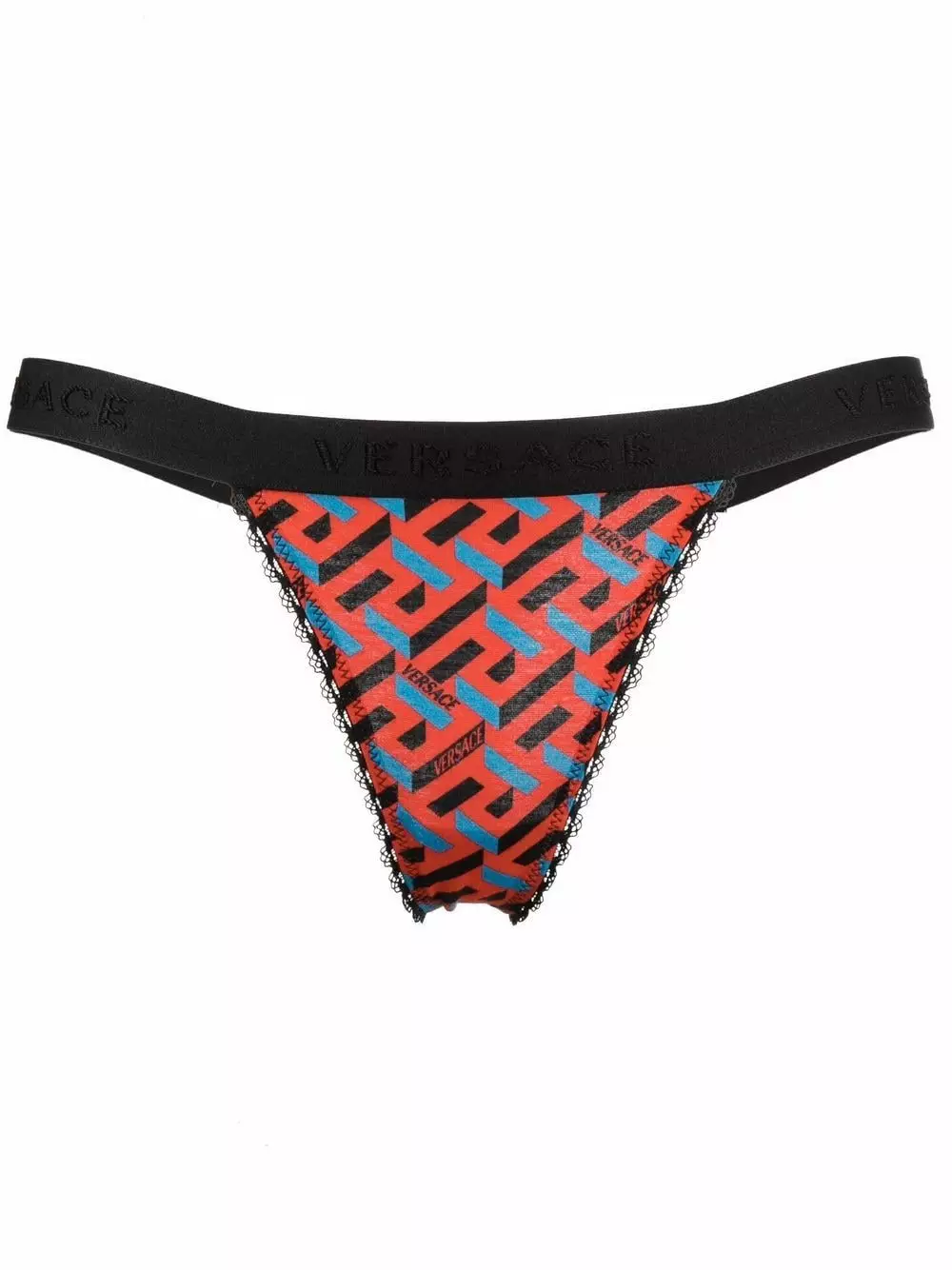 Versace La Greca print thong 3 Versace La Greca print thong