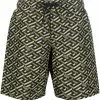 Versace Greca logo print swim shorts 2 Versace Greca logo-print swim shorts