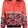 Versace La Greca-print track jacket