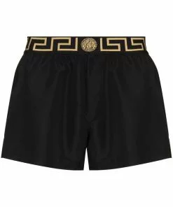 Versace Medusa-motif swim shorts