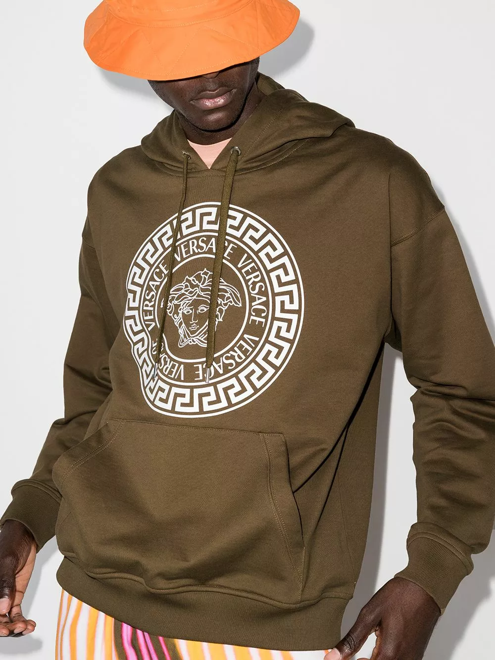 Versace Medusa drawstring hoodie 4 Versace Medusa drawstring hoodie