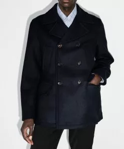 Versace Medusa double-breasted coat