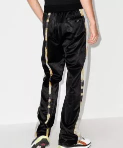 Versace Barocco-print satin track pants