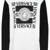 Versace logo-print long-sleeve T-shirt