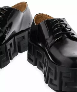 Versace Greca Labyrinth Derby shoes