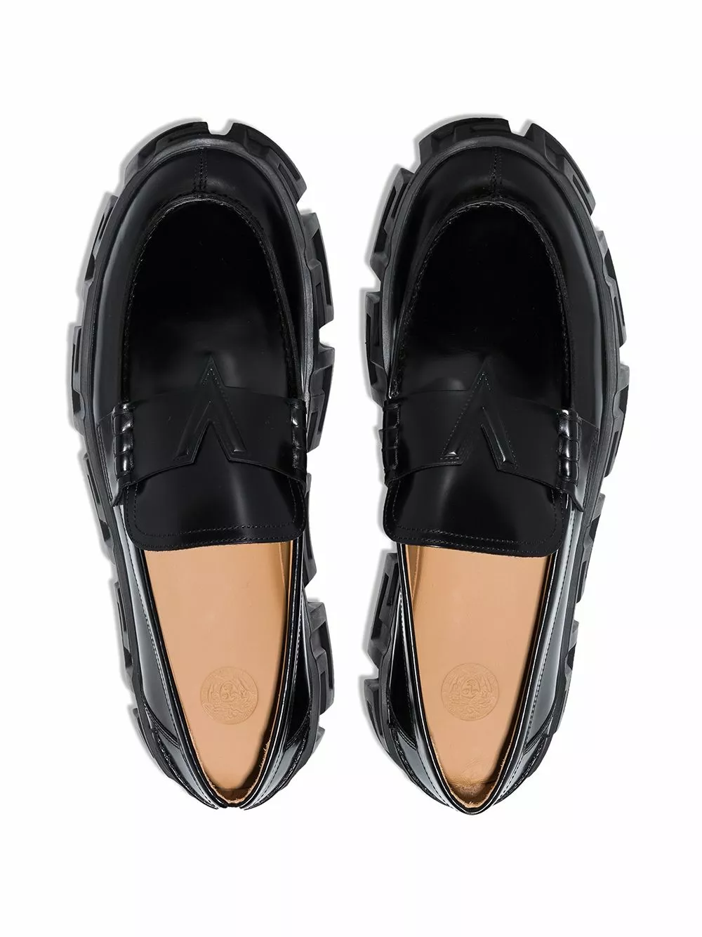 Versace Greca sole chunky loafers 6 Versace Greca-sole chunky loafers