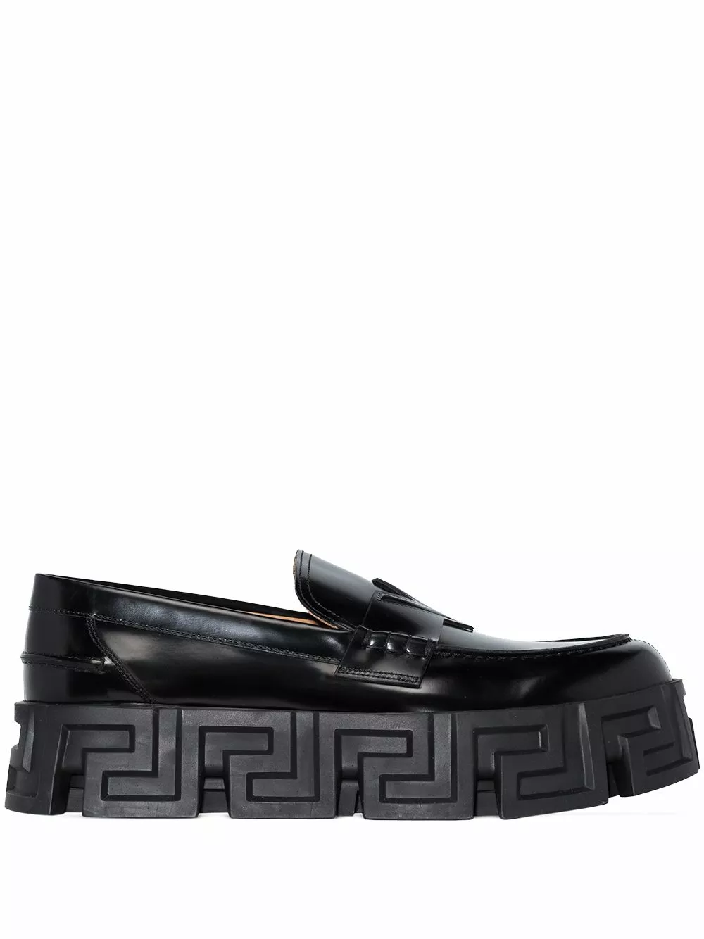 Versace Greca sole chunky loafers 3 Versace Greca-sole chunky loafers