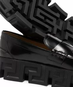 Versace Greca-sole chunky loafers
