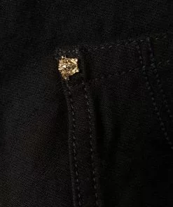 Versace straight-leg Medusa logo plaque jeans