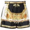 Versace Baroque print silk shorts 1 Versace baroque-print silk shorts