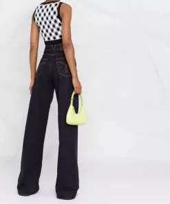 Versace Medusa patch wide leg jeans 13 Versace Medusa-patch wide-leg jeans