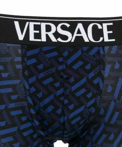 Versace Greca Signature Print trunks