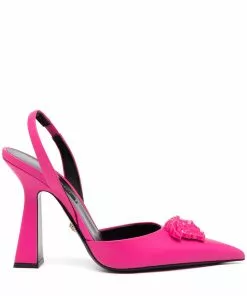 Versace La Medusa slingback pumps