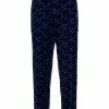 Versace La Greca print chenille track pants 1 Versace La Greca-print chenille track pants