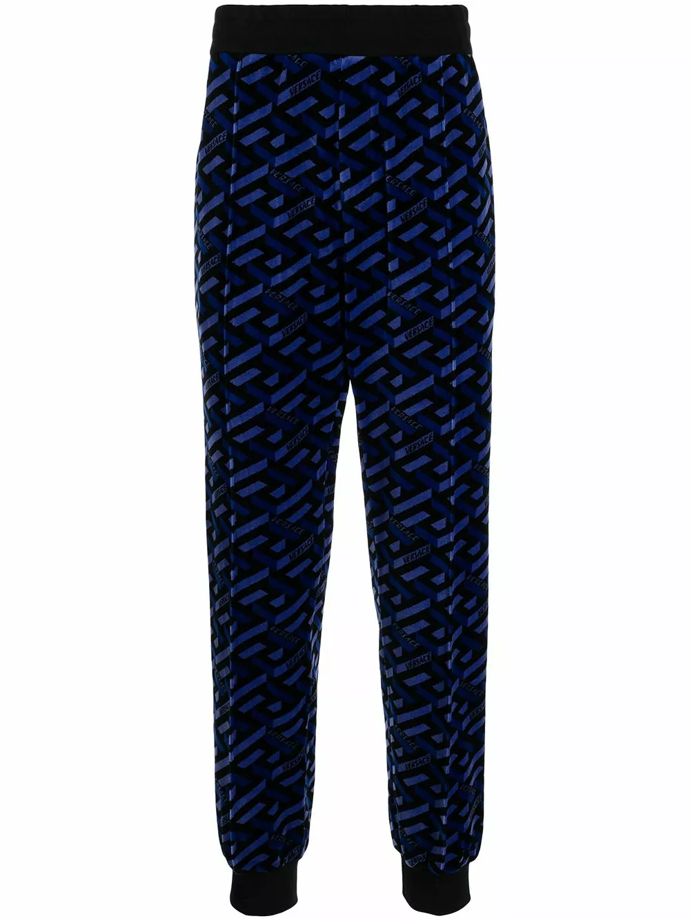 Versace La Greca print chenille track pants 3 Versace La Greca-print chenille track pants