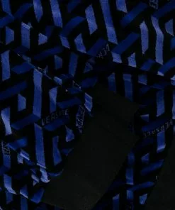 Versace La Greca print chenille track pants 14 Versace La Greca-print chenille track pants