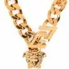 Versace Medusa Head chain necklace