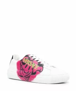 Versace Medusa Smile low-top sneakers