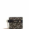 Versace all-over logo print wallet